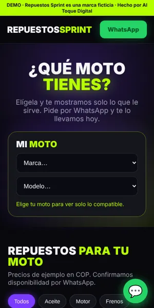 Repuestos Sprint