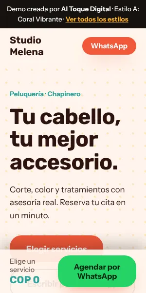 Estilo A para Peluquería